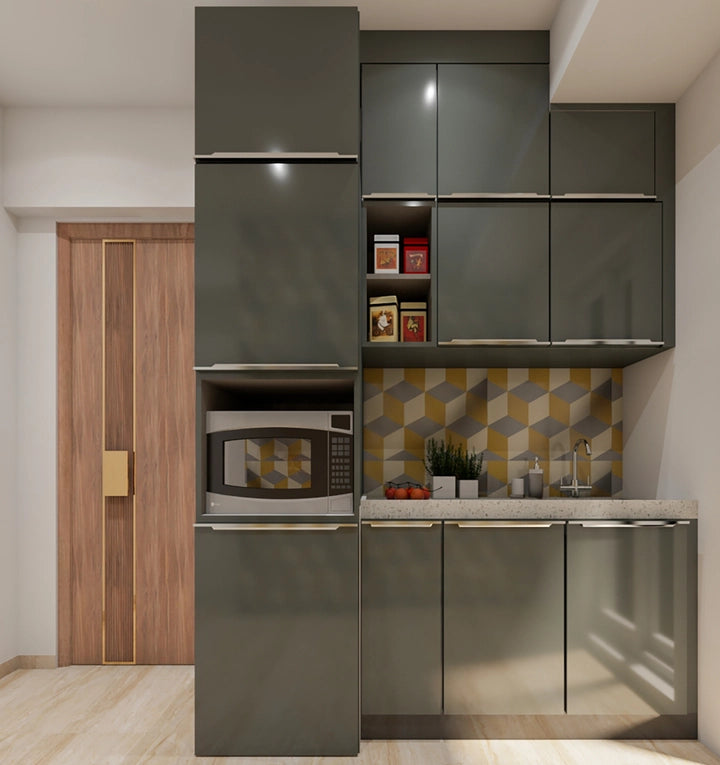 Compact Parallel Kitchen