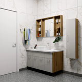 Spacious Contemporary Bathroom With Large Vanity