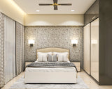 Compact Contemporary Style Master Bedroom Design With Simple Decor