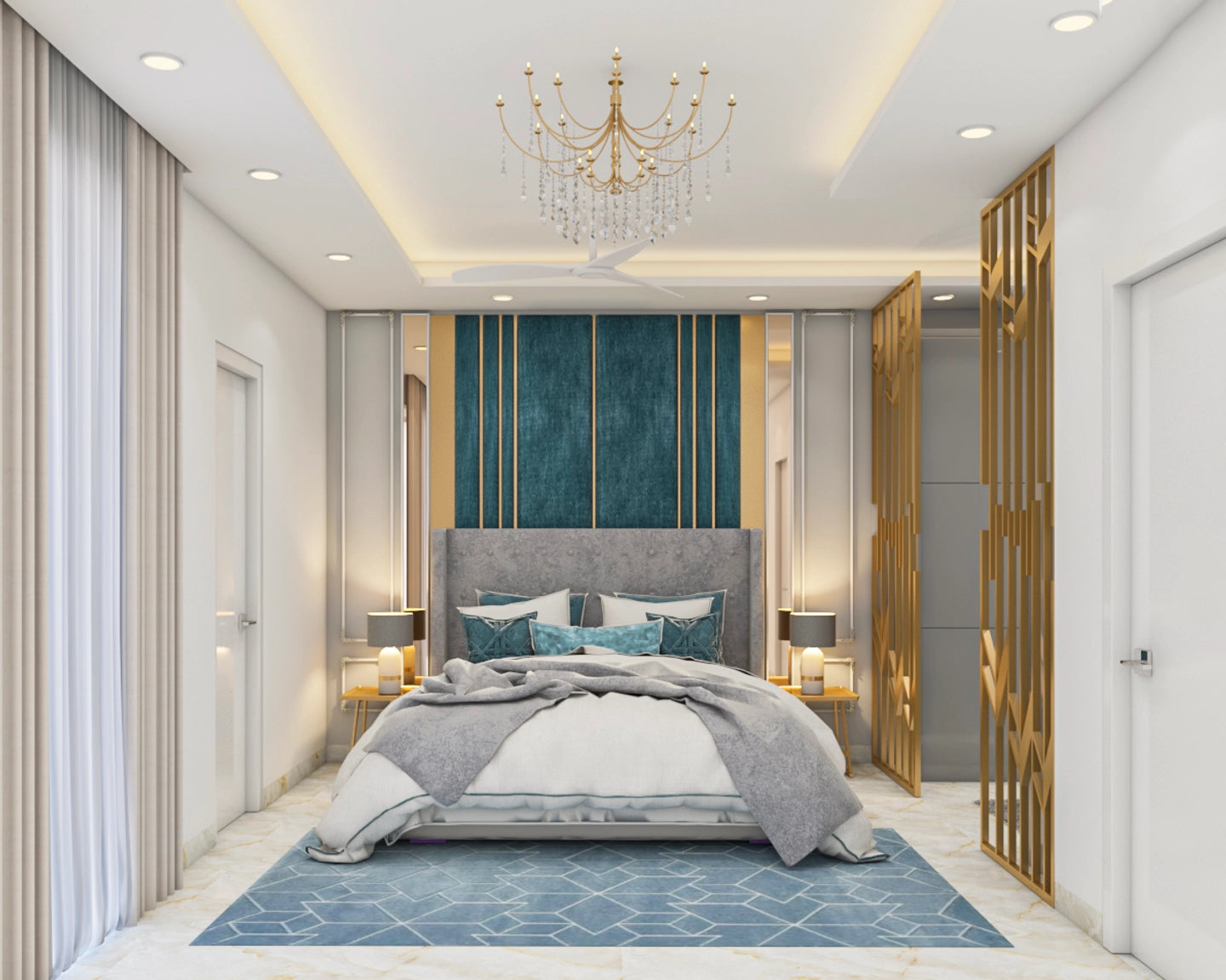 Classic Style Spacious Master Bedroom