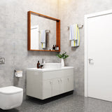 Contemporary Monochromatic Bathroom