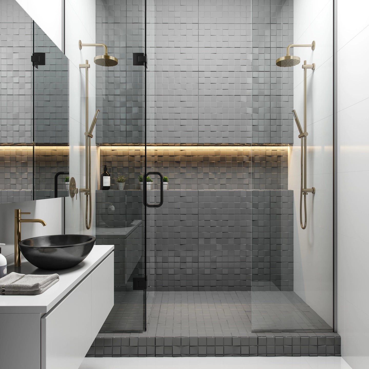 Modern Spacious Bathroom