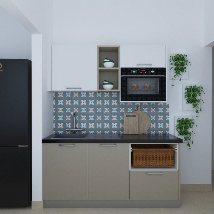 Compact Kitchen with Parallel Design