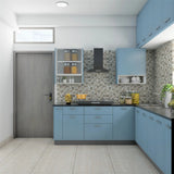 Blue-Toned Aesthetic Kitchen