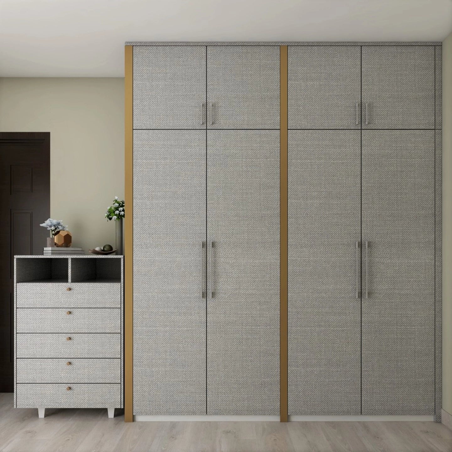 Compact Modern Wardrobe With Maximum Storage Space