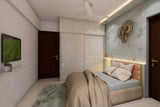 Compact Guest Bedroom With Modern Interiors
