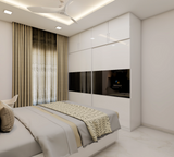 Compact Bedroom with Study Nook