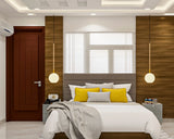Contemporary Guest Bedroom Design With Wooden Interiors