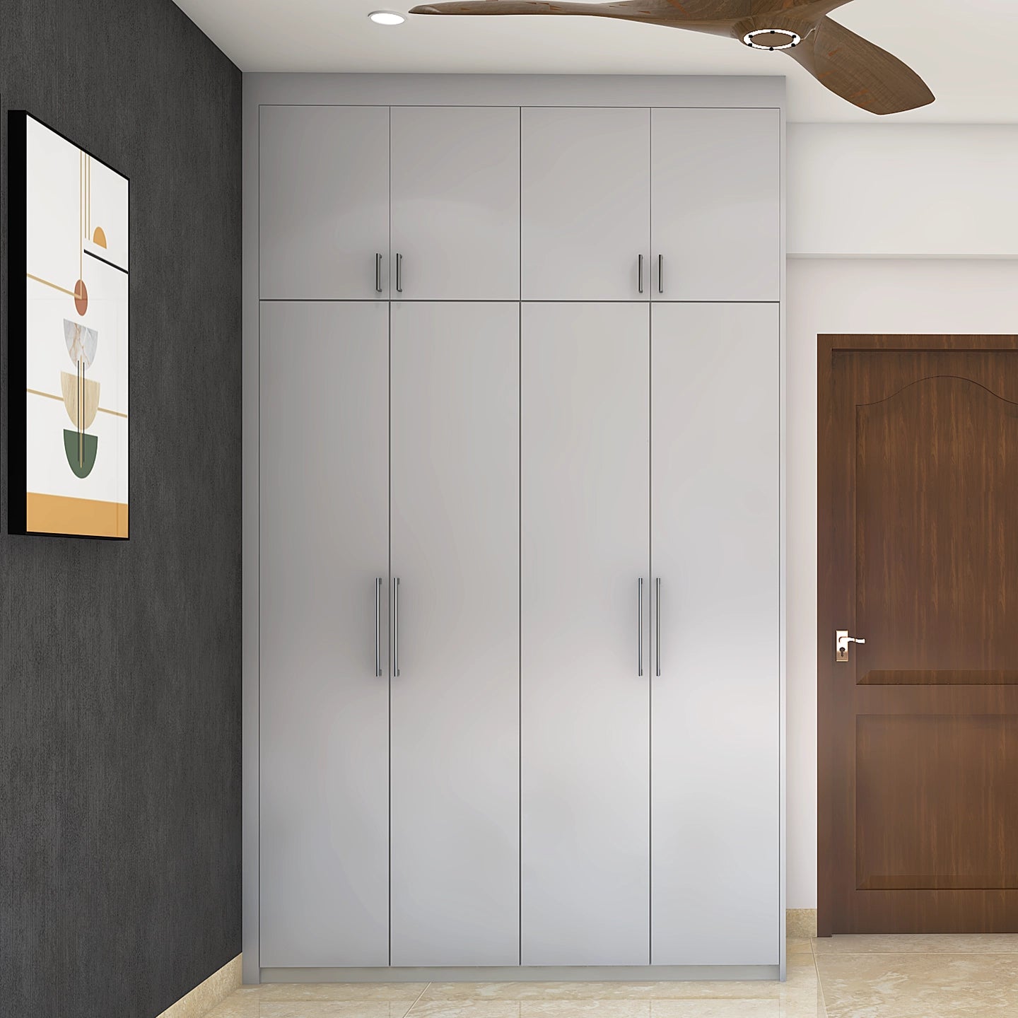 Compact Well Planned Guest Room Design