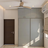 Contemporary Grey Wardrobe Design