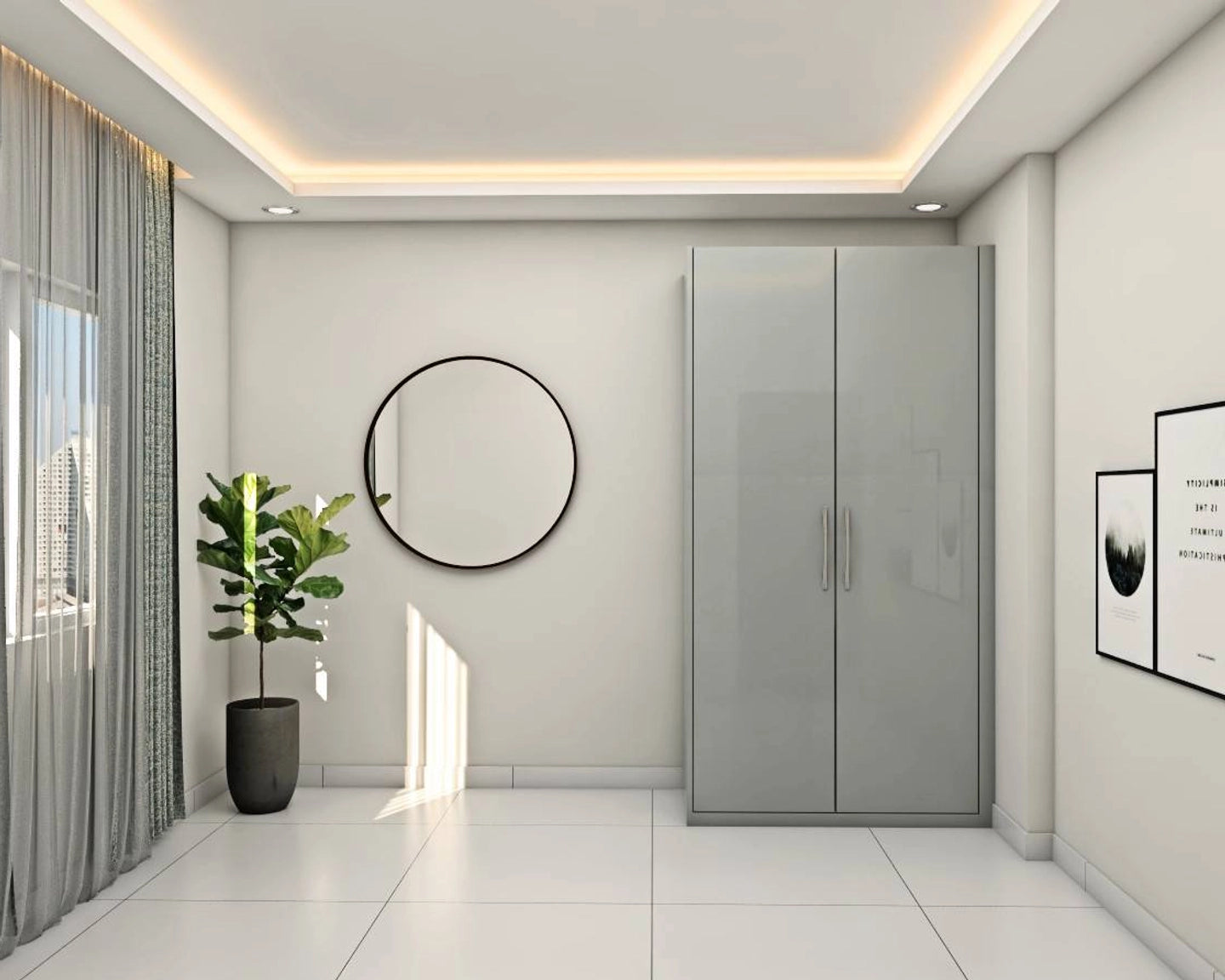 Compact Wardrobe Design