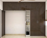 Compact Wardrobe with Open Rack