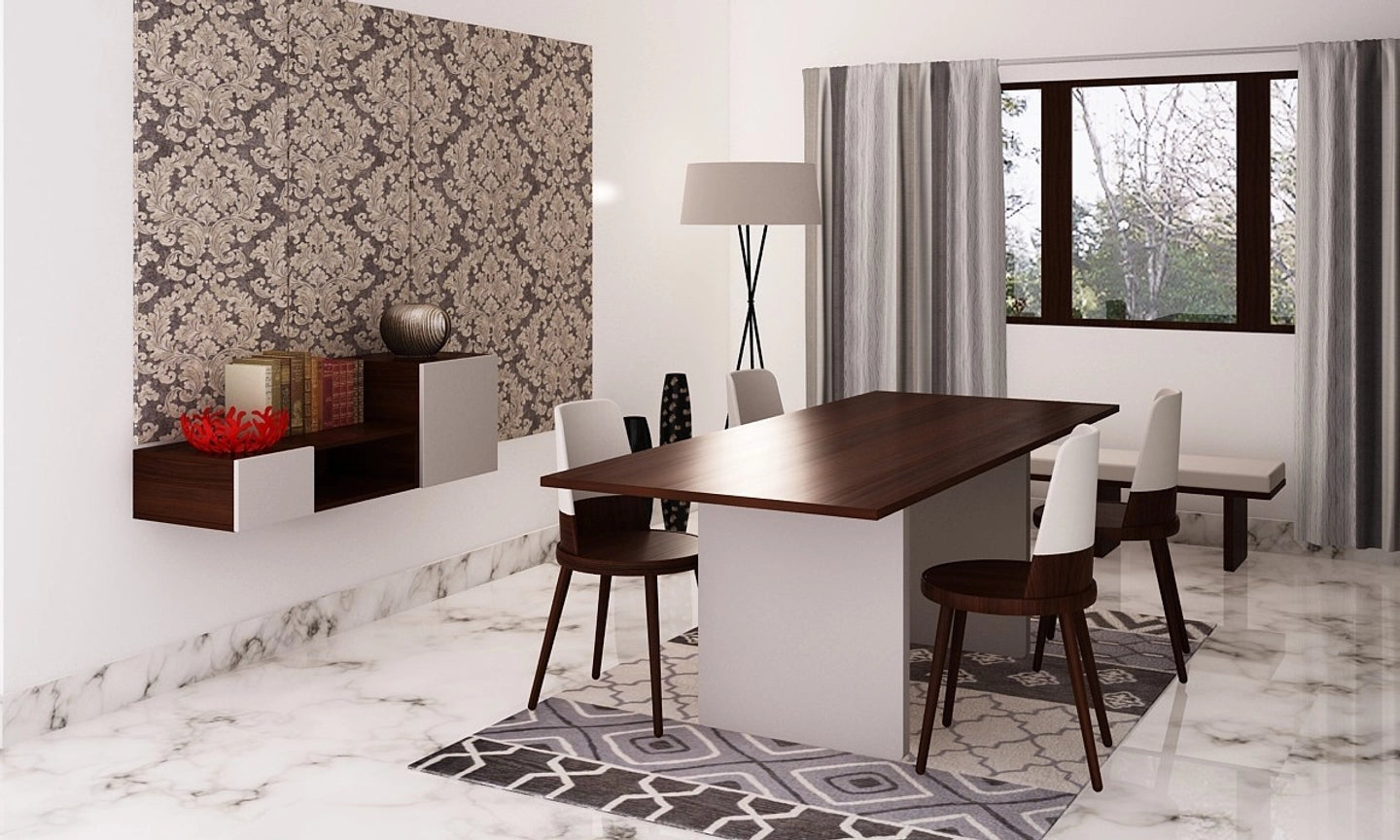 Contemporary Chic Dining Room