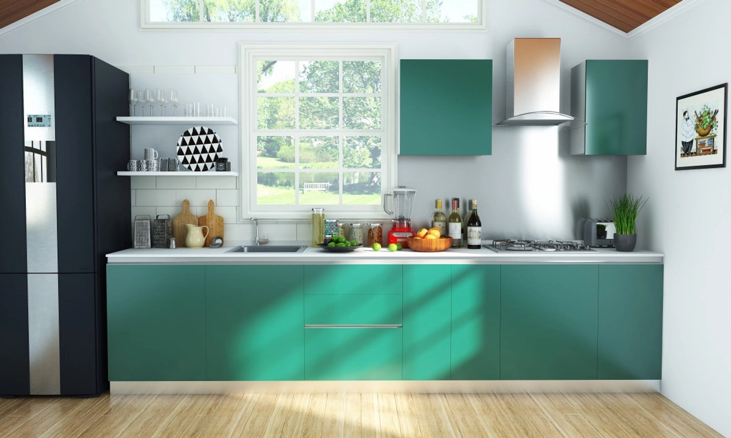 Carmen Straight Kitchen