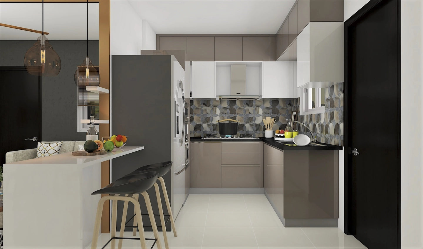 Compact Modular Kitchen