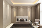 Contemporary Bedroom With Multiple Grey Trims