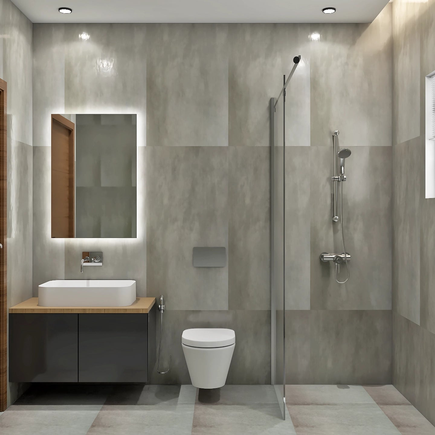 Classy Modern Bathroom Interior Ideas