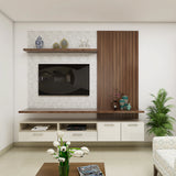 Contemporary And Convenient Living Room Design For Compact Spaces