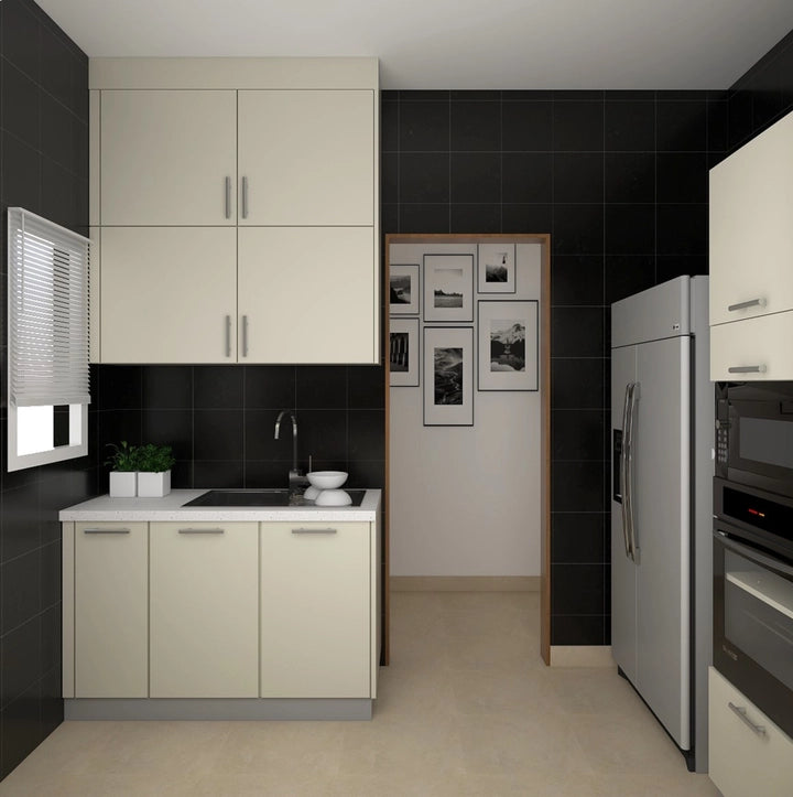 Black-White Modern Kitchen