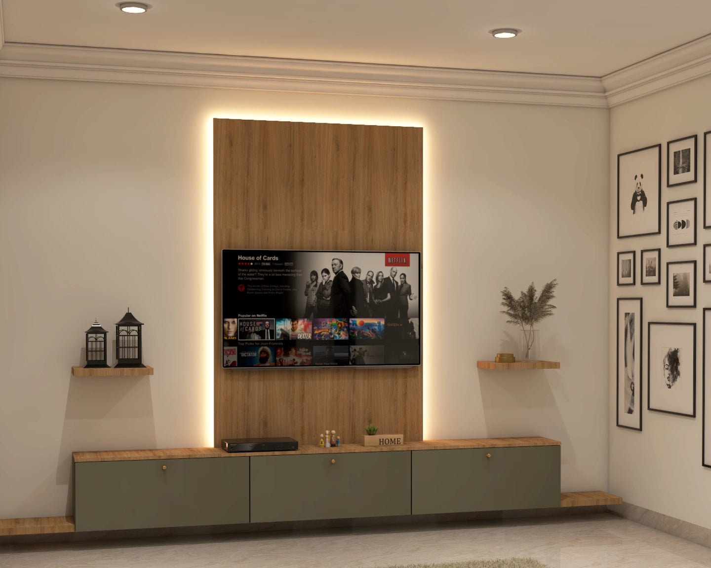 Classic Living Room Design Styled With Luxurious Interiors