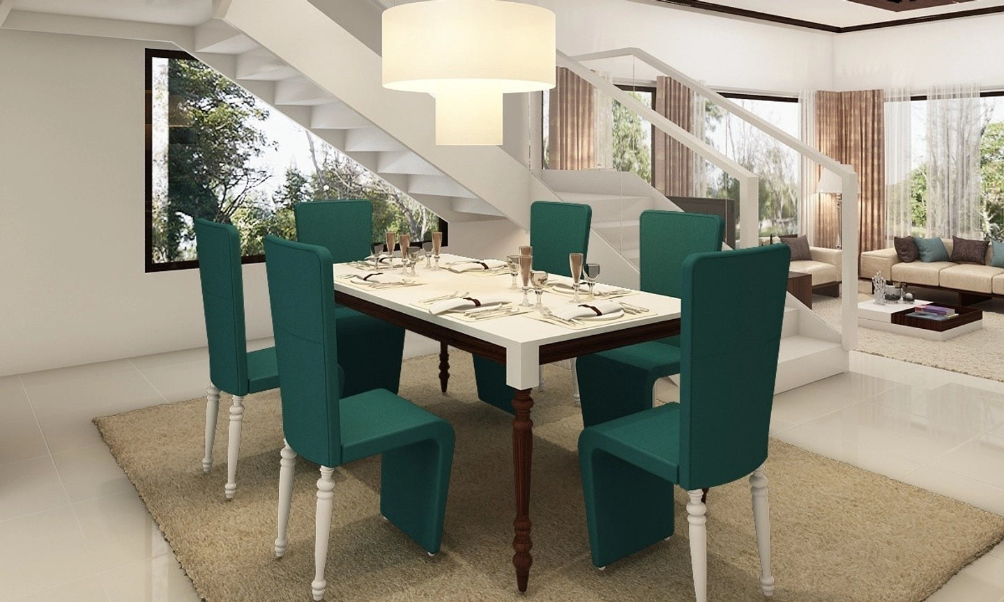 Classical Fusion Dining Room