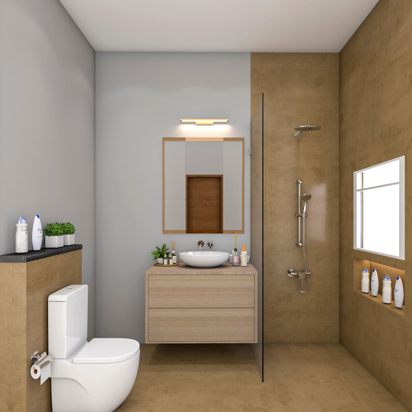 Classic Low Maintenance Bathroom Design