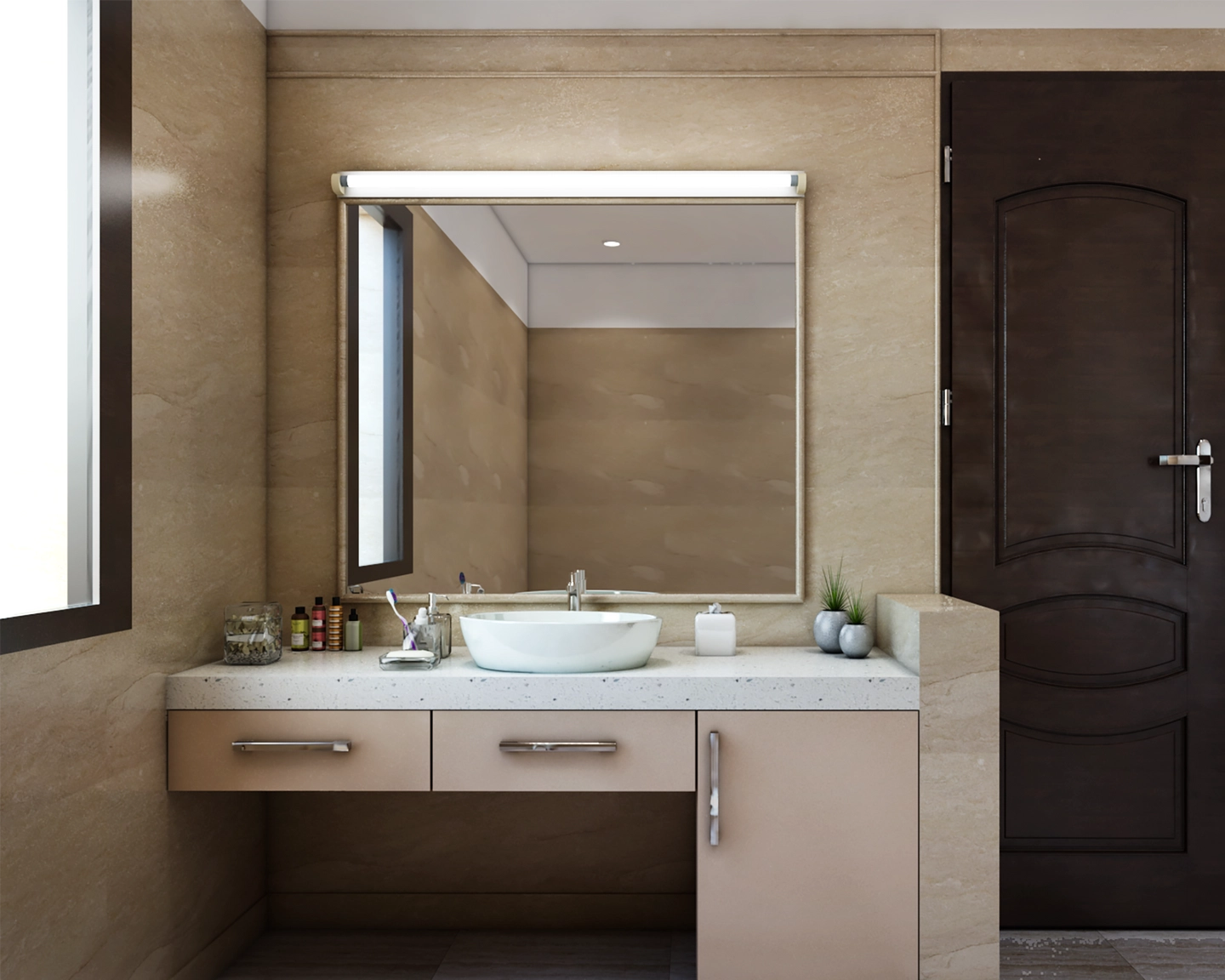 Comfortable Bathroom Design