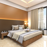 Compact Sized Modern Style Master Bedroom