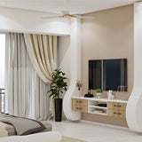 Compact Sized Modern Style Master Bedroom