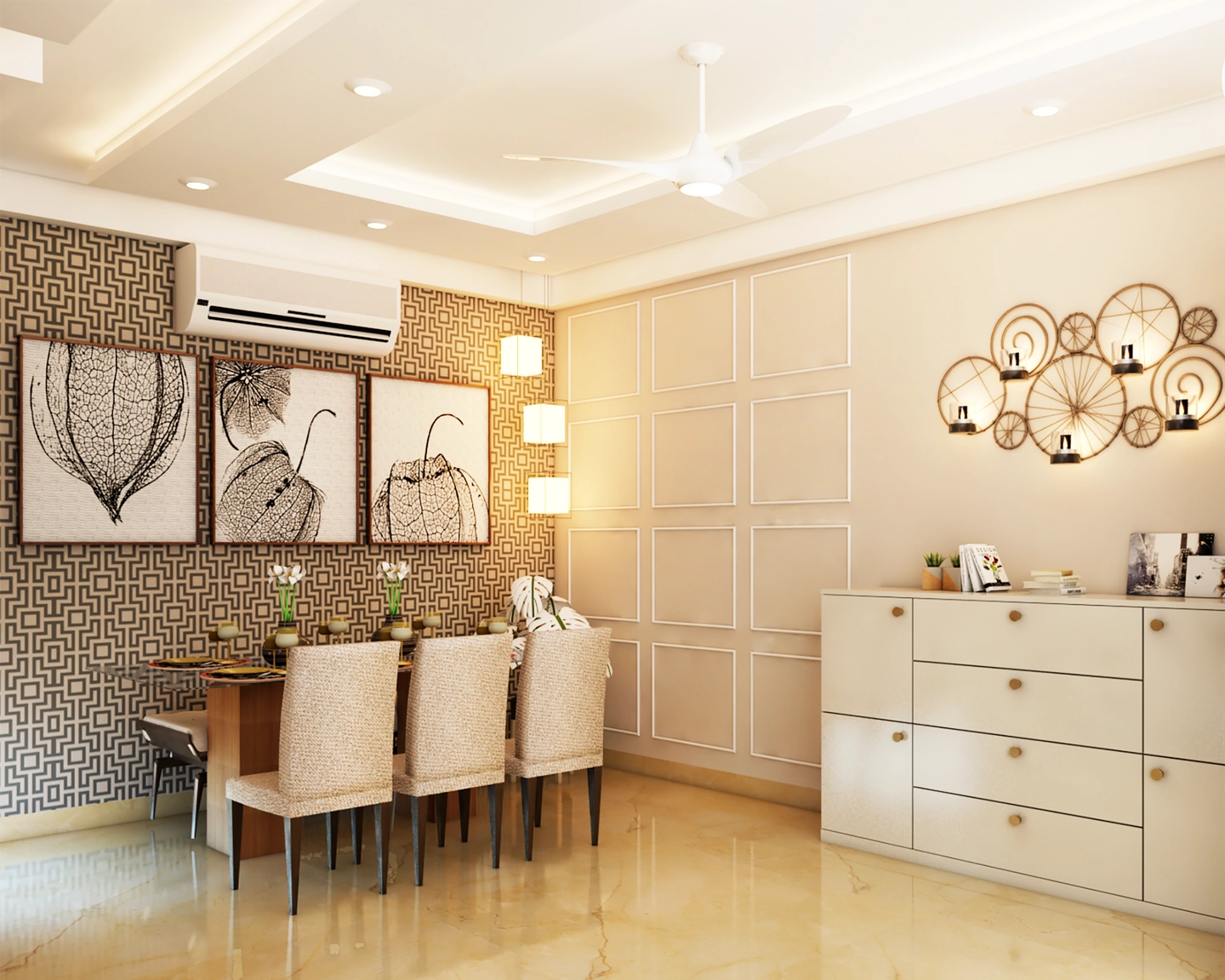 Compact Dining Hall Designs