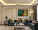 Compact Contemporary Living Room