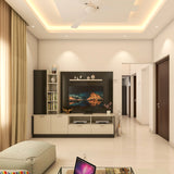 Compact Contemporary Living Room