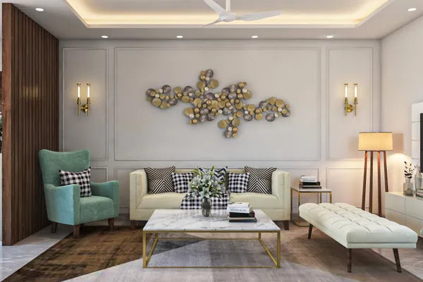 Contemporary And Spacious Living Room Design