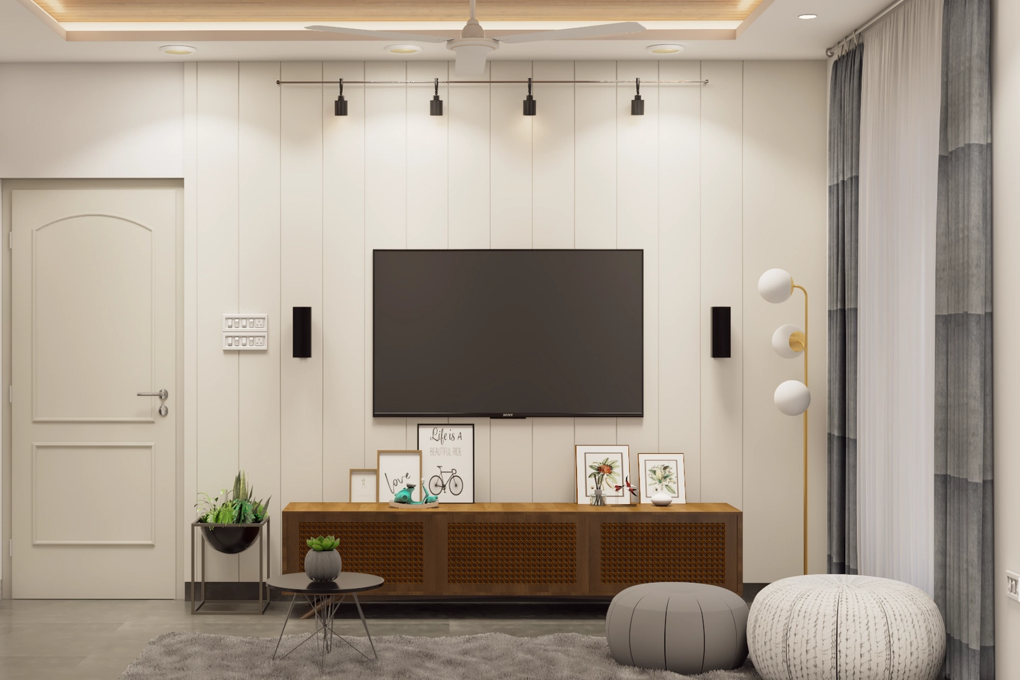 Classic Style Compact Living Room