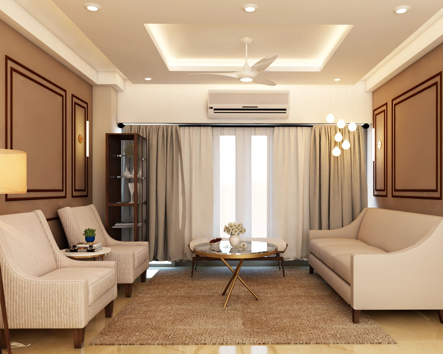 Classic Spacious Living Room