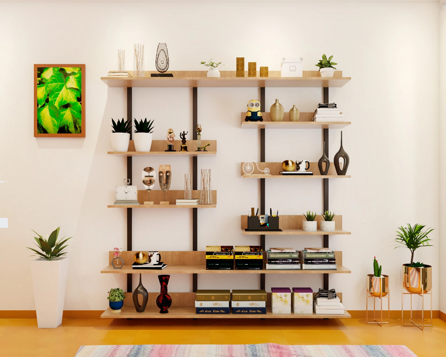 Compact Minimal Style Living Room