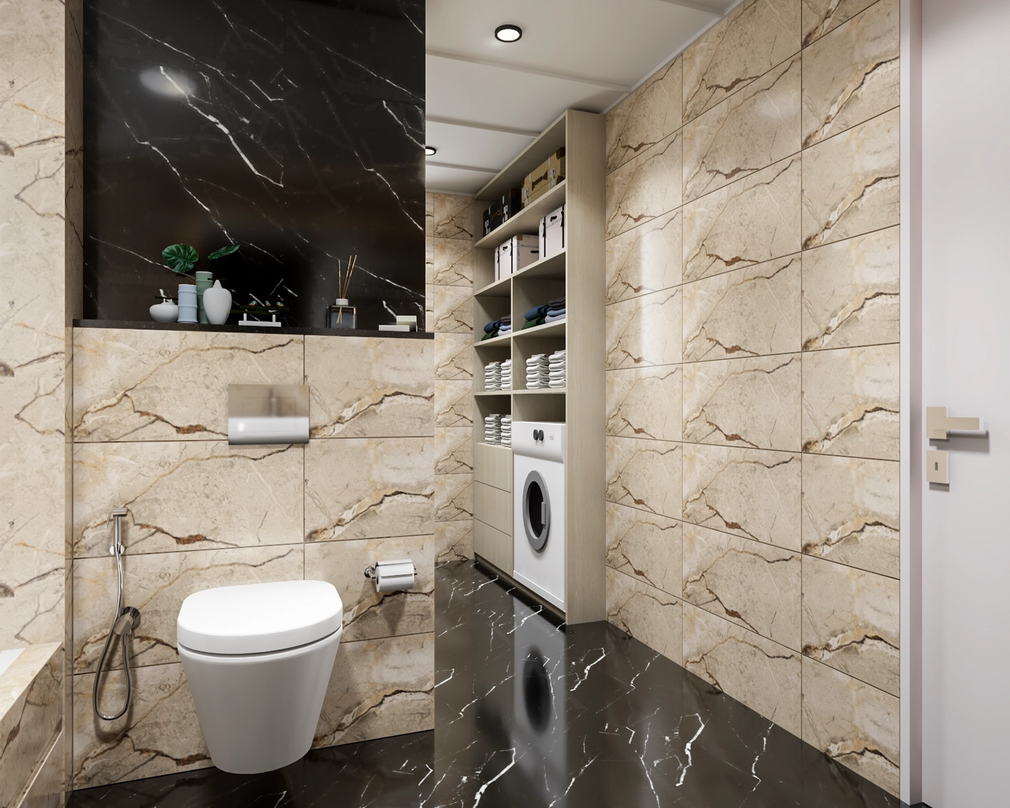 Contemporary Bath Space