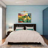 Blue Toned Guest Room Design