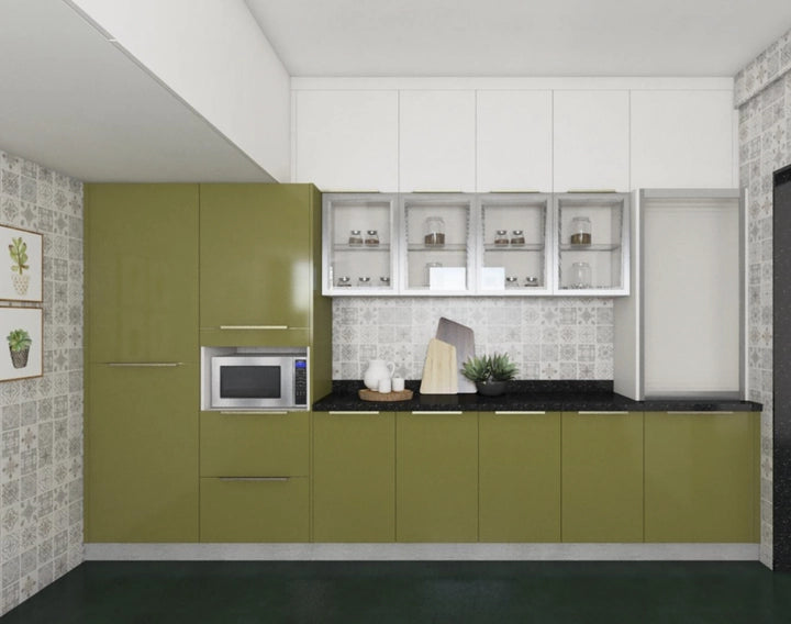 Compact Contemporary Kitchen