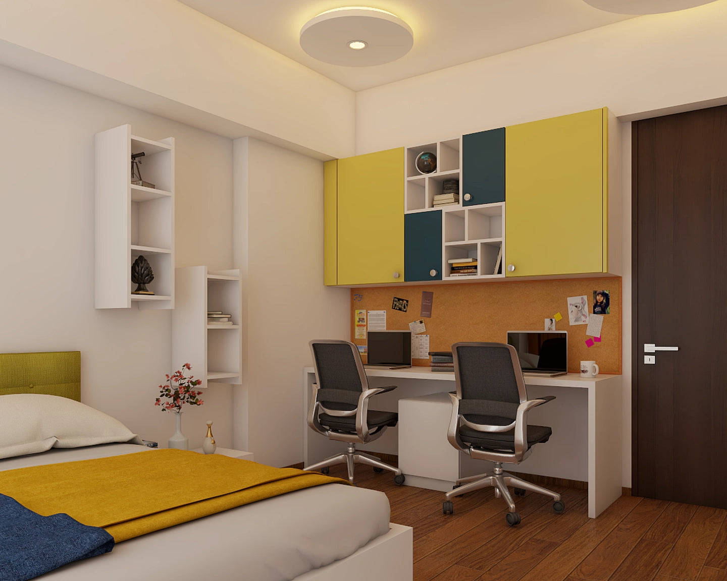 Colourful Kids Bedroom