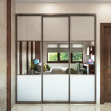 Compact Light Grey Wardrobe