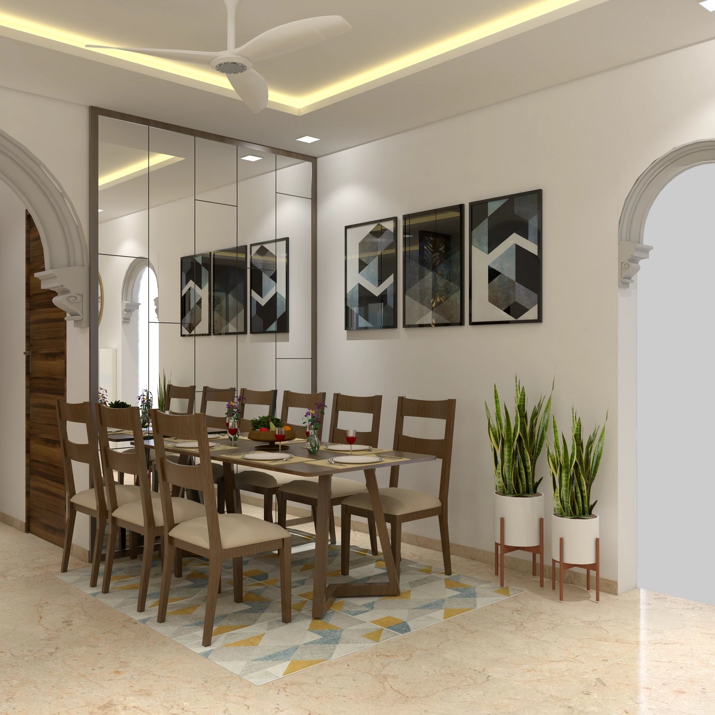 Contemporary Dining Room