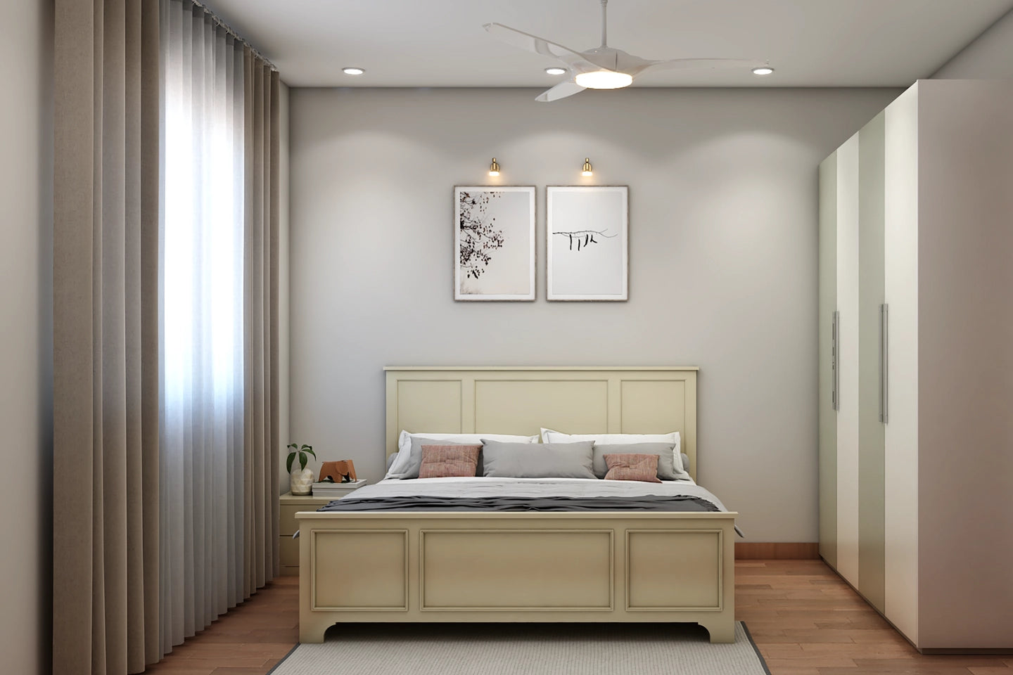 Compact Sized Minimal Theme Spacious Master