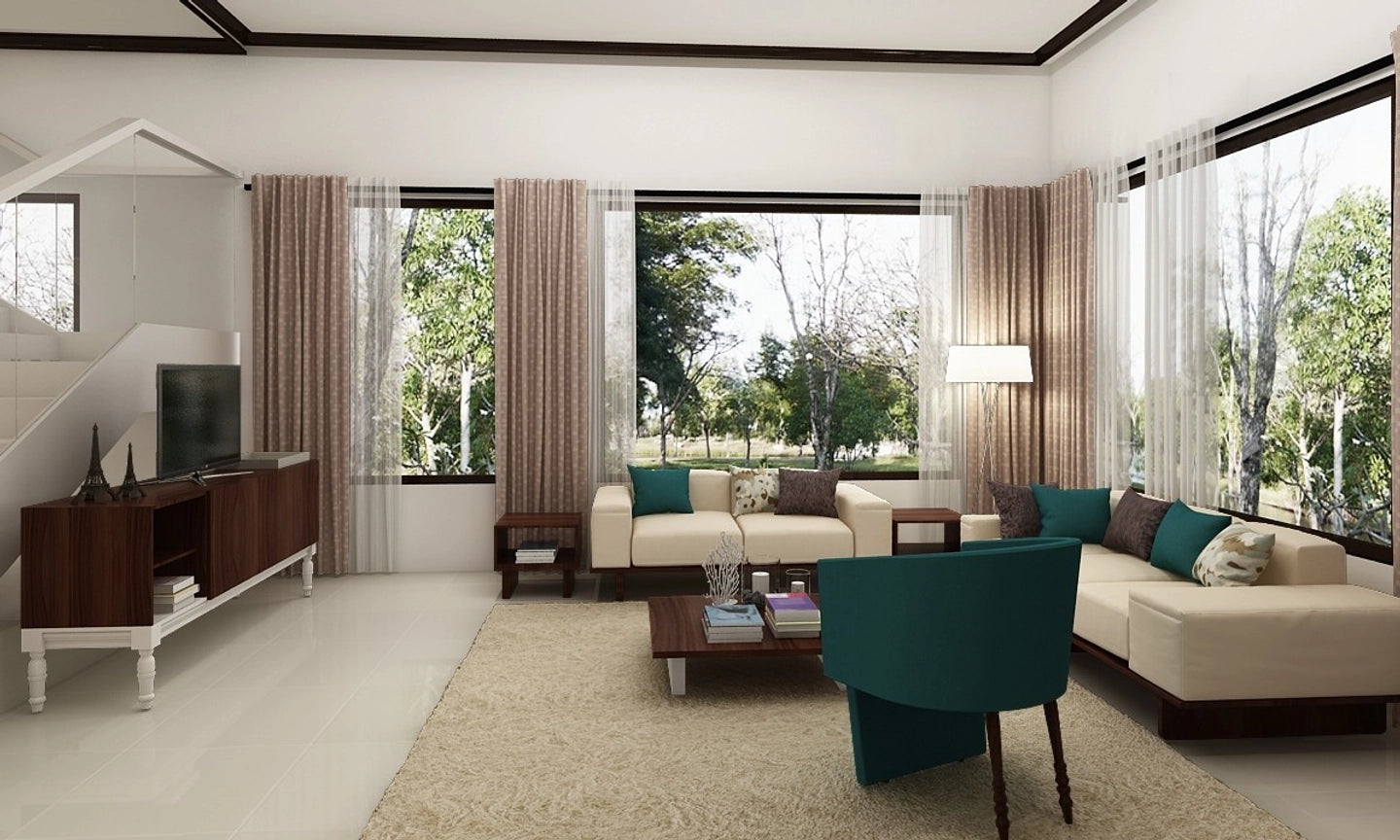 Classical Chic Living Room