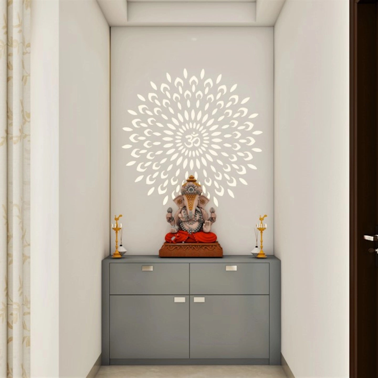 Compact Pooja Room
