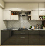 Parallel Dual-Toned Kitchen