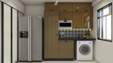 Economical Contemporary Kitchen
