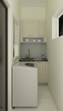 U-Shaped Modern Kitchen