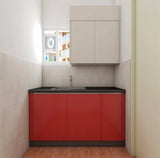 U-Shaped Modular Kitchen