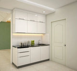 Monochromatic Modern Kitchen